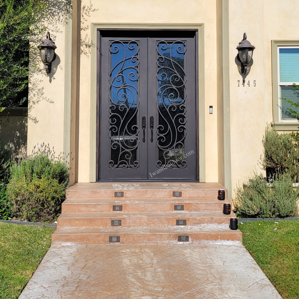 Loveland Double Entry Iron Doors Universal Iron Doors