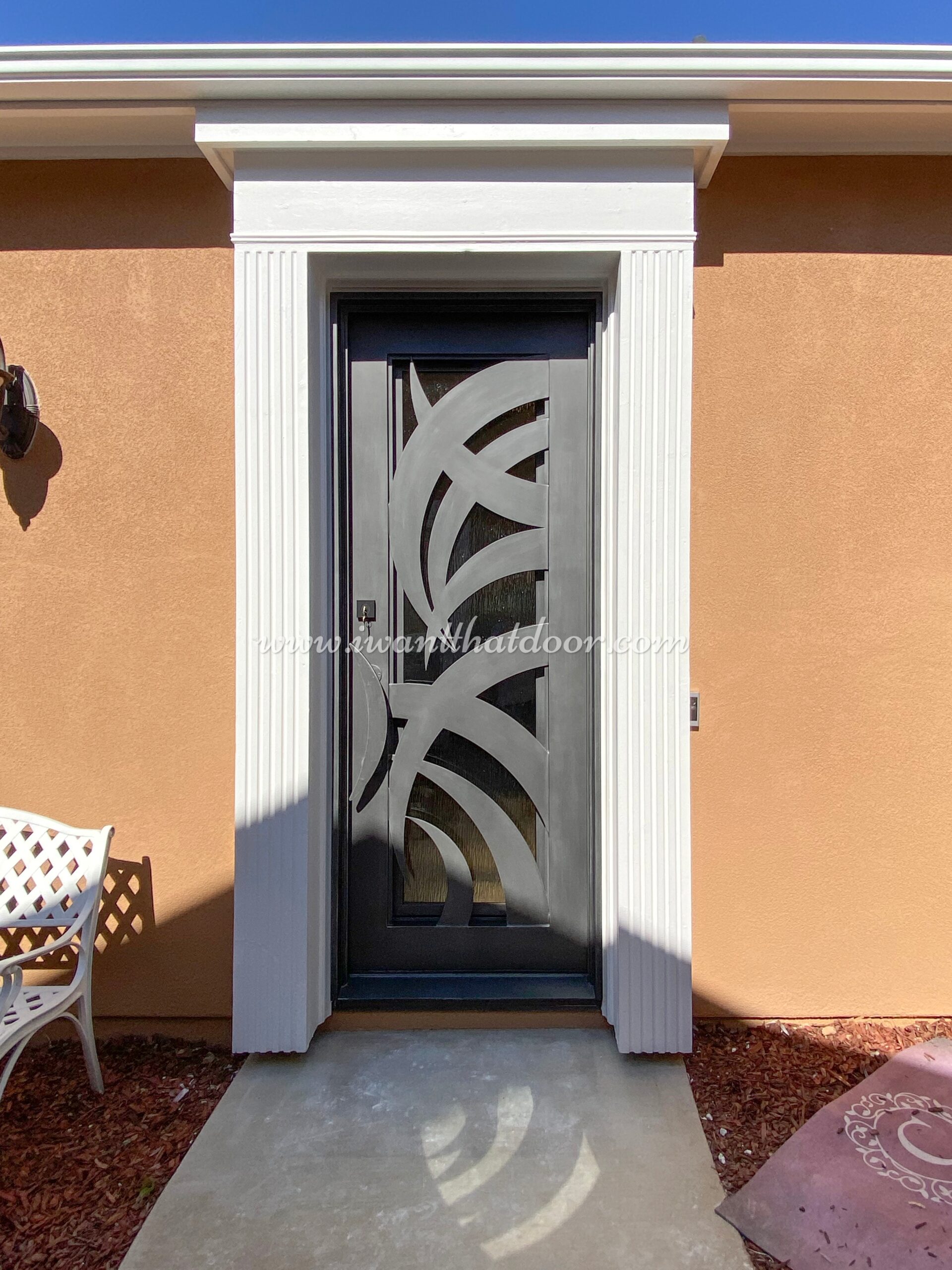 Iron Doors Napa Valley CA Custom Wrought Entry Doors