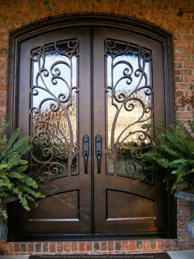 Oklahoma Wrought Iron Entry Front Doors | Universal Iron Doors