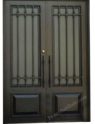 Soho Double Entry Iron Doors | Universal Iron Doors