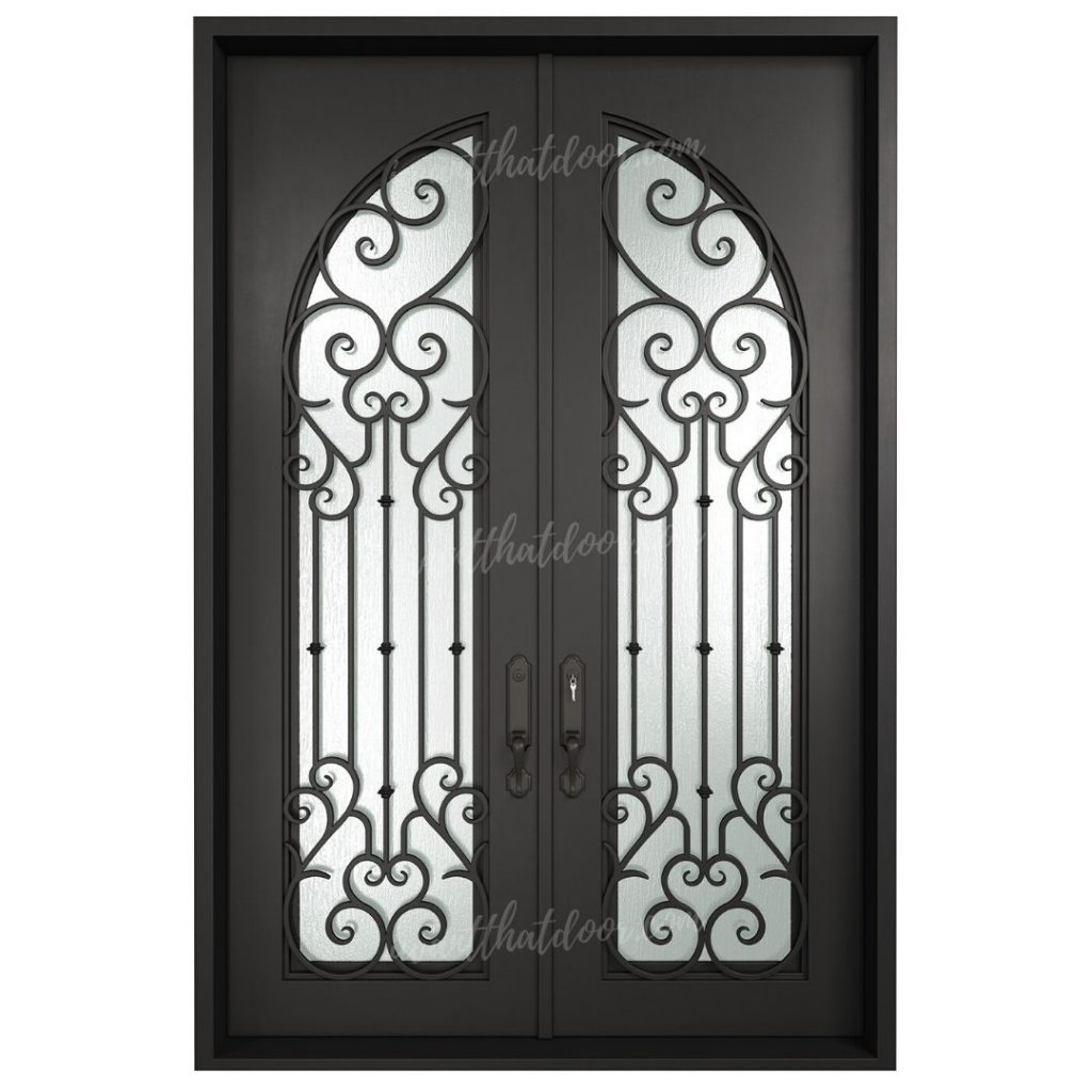 Desmond Double Entry Iron Doors | Universal Iron Doors