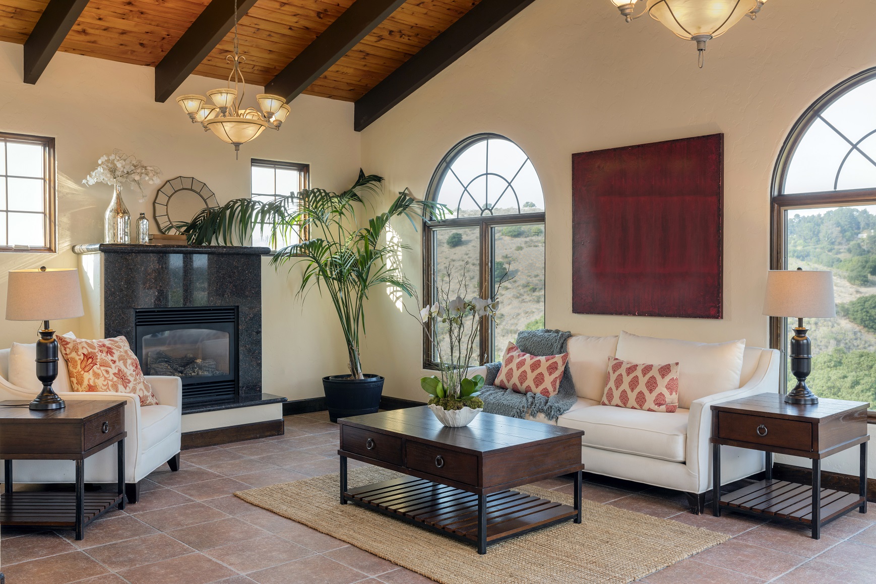 Living Room Design Inspired By Mediterranean Spirit